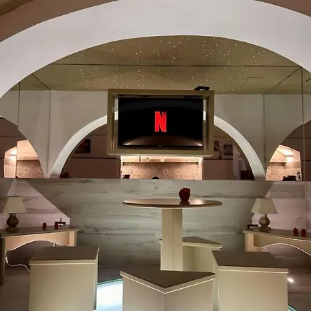 Open Space Letto Queensize Con Vista Doccia Apartment *
